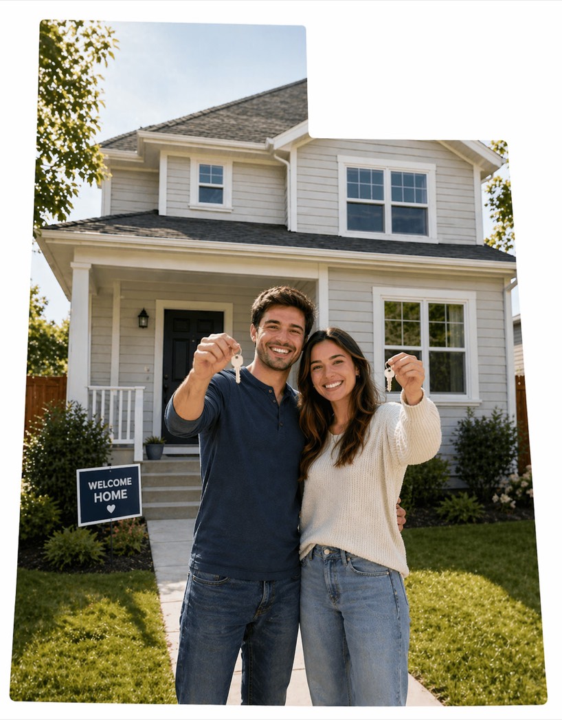 Happy Utah homeowners
